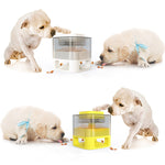 Load image into Gallery viewer, Dog Food Feeder Pet Accessories Cat Feeder Catapult Educational Dog Toys Pet Supplies Food Dispenser Just One Snap Comes Food
