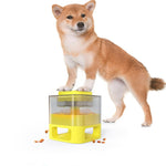 Load image into Gallery viewer, Dog Food Feeder Pet Accessories Cat Feeder Catapult Educational Dog Toys Pet Supplies Food Dispenser Just One Snap Comes Food

