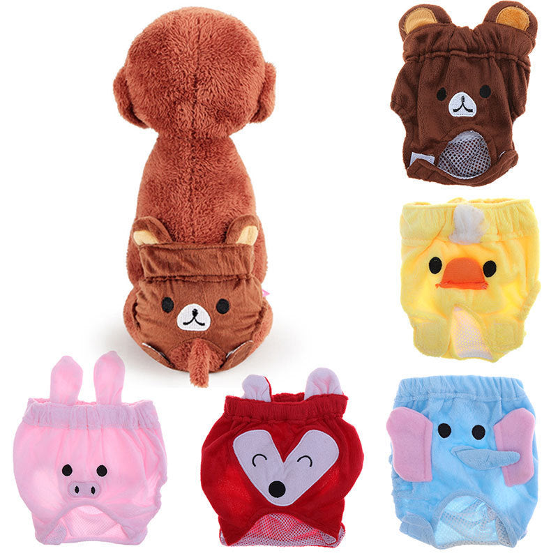 Reusable dog diapers belly band cotton physiological underwe