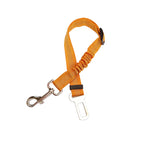 Load image into Gallery viewer, Adjustable Dog Seat Belt Dog Car Seatbelt Harness Leads Elastic Reflective Safety Rope
