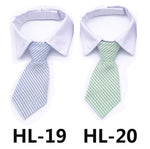 Load image into Gallery viewer, Pet Tie Print Cat And Dog Accessories Solid Color Striped Check Tie
