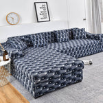 Load image into Gallery viewer, Sofa Cover Geometric Couch Cover Elastic for L Shaped Chaise
