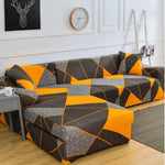 Load image into Gallery viewer, Sofa Cover Geometric Couch Cover Elastic for L Shaped Chaise
