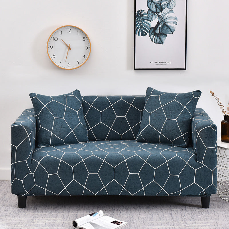 Modern Simple Elastic Combination Home Office Anti-Fouling Full Cover European Style Sofa Cover