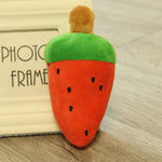 Load image into Gallery viewer, Fruit and vegetable pet toys cat and dog plush toys
