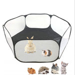 Load image into Gallery viewer, Portable Small Animal Playpen Folding Outdoor Indoor Exercise Pet Cage Tent
