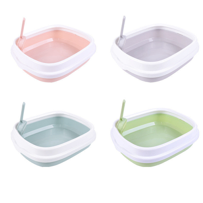 Large cat litter box detachable anti splashing cat litter box cat pet supplies