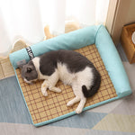 Load image into Gallery viewer, Summer Cooling Mats Cat Bed Dog Bed Dog Sofa Pet Mats Cat House Ice Pad Dog Sleeping Mats Cool Cold Bamboo Fiber Cat Bed
