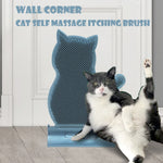 Load image into Gallery viewer, Cat Self Massage Brush Grooming Toy with Catnip Wall Corner Cat Self Groomer Shed Hair Removal Comb Cat Itching Brush Massage
