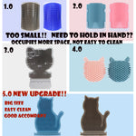 Load image into Gallery viewer, Cat Self Massage Brush Grooming Toy with Catnip Wall Corner Cat Self Groomer Shed Hair Removal Comb Cat Itching Brush Massage
