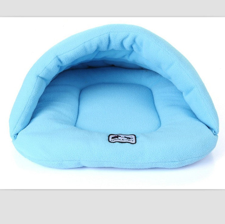 Pet cozy cave sleeping bag