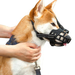 Load image into Gallery viewer, Dog Muzzle Prevents Random Eating, Bite And Barking, Adjustable
