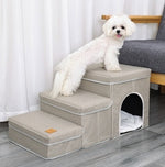 Load image into Gallery viewer, Cat Kennel Cage Multifunctional Dog Stairs Upper Bed Sofa Puppy Climbing Pet Supplies
