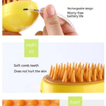 Load image into Gallery viewer, 3 In 1 Cat Steam Brush Steamy Dog Brush Electric Spray Cat Hair Brushes For Massage Pet Grooming Comb Hair Removal Combs
