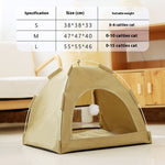 Load image into Gallery viewer, Cathouse Doghouse Breathable Tent Nest Indoor Outdoor Universal Pet Room
