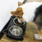 Load image into Gallery viewer, Anti-falling Cat Dog Feeding Water Bowl
