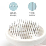 Load image into Gallery viewer, CN Cat Grooming Brush, Self Cleaning Slicker Brushes For Dogs Pet Hair Removal Comb Stainless Steel Needle Cat Brush Self Cleaning For Cats Dogs Hair Remover Scraper Pet Grooming Tool
