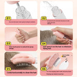 Load image into Gallery viewer, 2 In 1 Self Cleaning Dog Brush Comb With Spray Pets Grooming Hair Remover Combs Brush Floating Hair Pet Grooming Brush Pet Products
