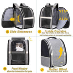 Load image into Gallery viewer, Innovative Traveler Bubble Backpack Pet Carriers For Cats And Dogs
