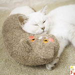 Load image into Gallery viewer, Sleeping Companion Cat Sleeping Cat Mat Sansheng Meow Pillow
