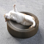 Load image into Gallery viewer, Corrugated Scratching Board Organ Nest Foldable Large Cat Toy Claw Sharpener Pet Supplies
