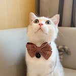 Load image into Gallery viewer, Pet Collar Puppet Cat Bow Decoration
