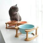 Load image into Gallery viewer, Ceramic cat bowl cat food bowl cat food
