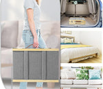 Load image into Gallery viewer, Wooden Adjustable Pet Dog Ladder Foldable Portable Non-slip Ramp
