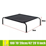 Load image into Gallery viewer, Elevated Dog Bed Pet Cat Mesh Camping Cot Indoor Outdoor UK
