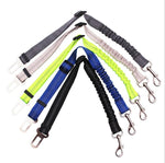 Load image into Gallery viewer, Adjustable Dog Seat Belt Dog Car Seatbelt Harness Leads Elastic Reflective Safety Rope
