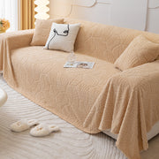 Winter Plush Anti-cat Scratch Sofa Cover Cloth