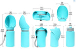 Load image into Gallery viewer, Folding Pet Outdoor Walking Mug Portable Travel Water Bottle Puppy Cats Dogs Drinking Water Dispenser Cup Supplies
