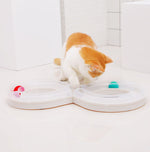 Load image into Gallery viewer, Cat toy turntable funny cat set
