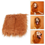 Load image into Gallery viewer, Cute Pet Cosplay Clothes Transfiguration Costume Lion Mane Winter Warm Wig Cat Large Dog Party Decoration With Ear Pet Apparel

