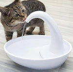 Load image into Gallery viewer, Automatic Swan Pet Cat Water Dispenser Drinking Bowl
