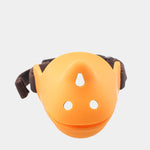 Load image into Gallery viewer, Rhino shape adjustable pure silicone dog muzzle
