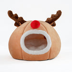 Load image into Gallery viewer, Pet tent Christmas reindeer kennel
