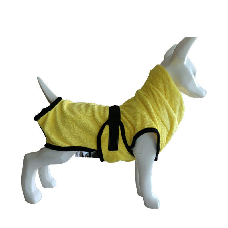 Pet Towel Thick Microfiber Absorbent Bathrobe