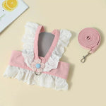 Load image into Gallery viewer, Pet Leash Dog Collar Summer Clothes For Cats And Dogs Baby Dog Safety Rope Back Strap Dog Walking Rope Special For Puppies
