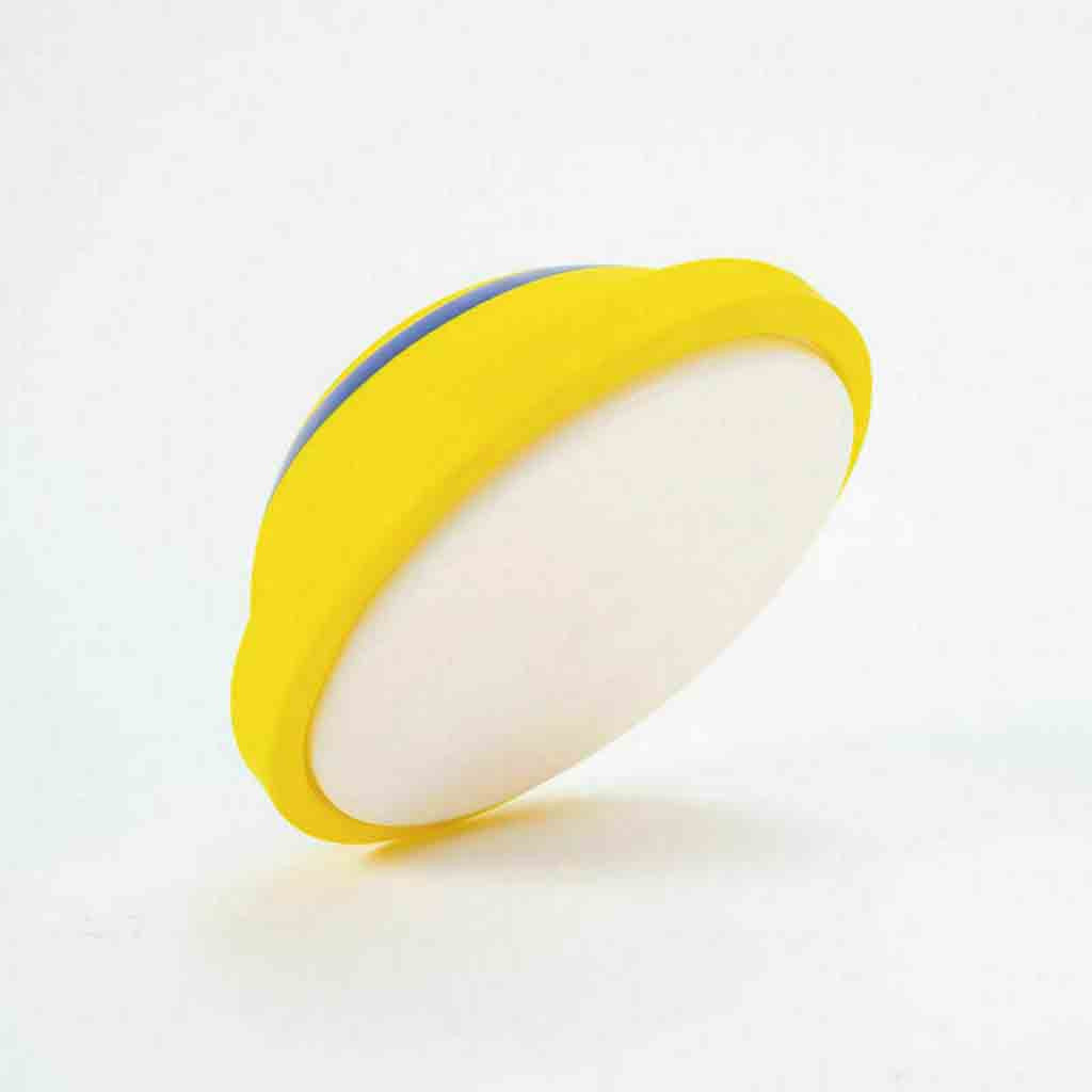 Sounding disc woof glider soft & safe indoor pet dogs play toy pets unique interacts entertainment toys