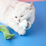 Load image into Gallery viewer, Catnip Pets Toy Cats Supplies For Cute Cat Toys Puppy Kitten Teeth Grinding Cat Plush Thumb Pillow Protect Mouth Pet Accessories
