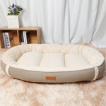 Load image into Gallery viewer, Dog Mat Pet Bed  Linen Round Nest Non-slip
