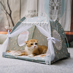 Load image into Gallery viewer, Semi-enclosed pet bed
