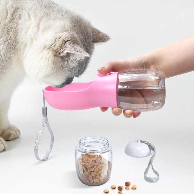 New product pet dual use water cup for dogs