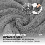 Load image into Gallery viewer, Dog Bathrobe Super Absorbent Pet Bath Towel Pajamas Coat Outfit Poodle Bichon French Corgi Big Large Medium Dog Costume
