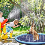 Load image into Gallery viewer, Dog Sprinkler Outdoor Toys Dog Swimming Mat Anti-Slip Dog Pool Splash  Pad
