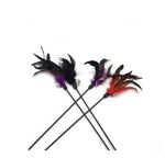 Load image into Gallery viewer, Cat toy funny cat stick funny cat kitten toy wooden handmade cat cat mouse cat toy cat scratch board
