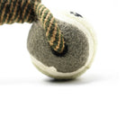 Load image into Gallery viewer, Pet Dumbbell Rope Tennis Ball Chew Toys Teeth Cleaning
