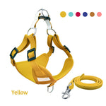 Load image into Gallery viewer, Pet Dog Harness Reflective Dog Leash Vest Type Harness Set
