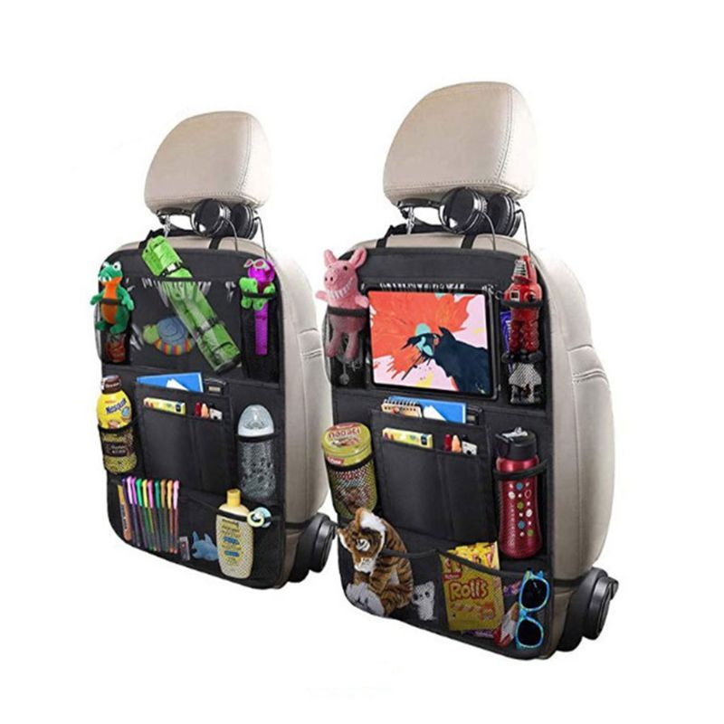 Car storage bag car seat back pocket
